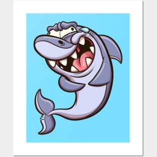 Funny Shark Posters and Art